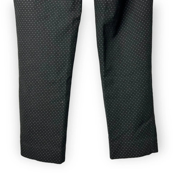 Banana Republic  Black Dotted Sloan Pants 6 - Picture 7 of 9